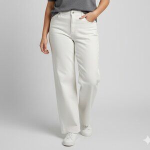 White Denim Jeans 5 Pocket Gloria Vanderbilt Amanda Size 18